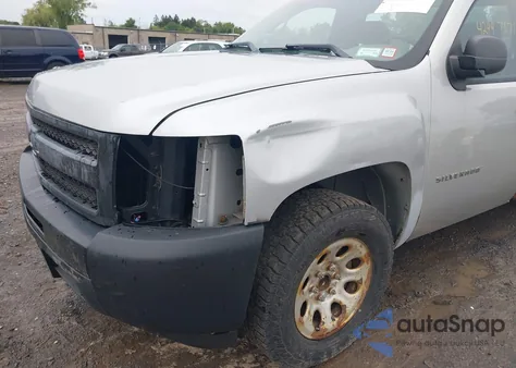 2011 Chevrolet Silverado 1500 Work Truck из США, поврежденный, VIN 1GCNCPEA7BZ370741